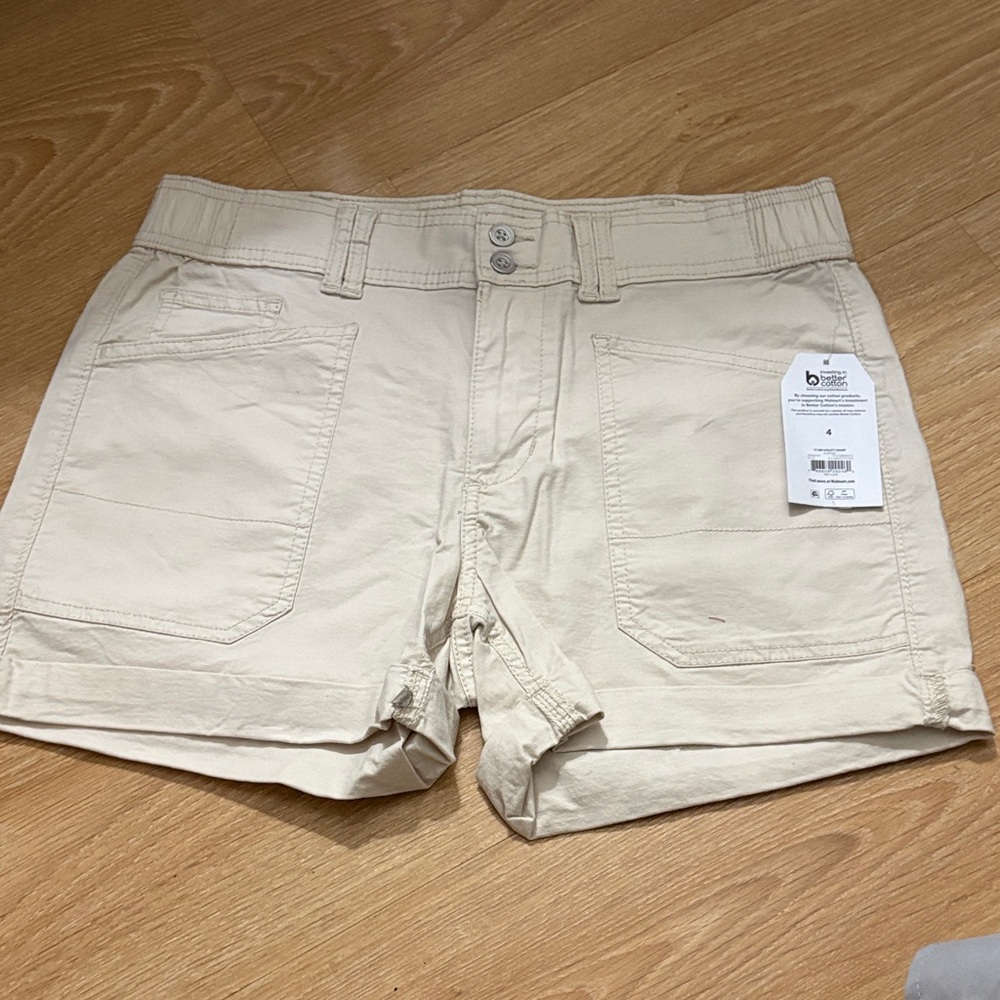 Beige women’s Shorts